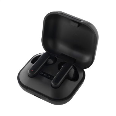 Logo trade business gift photo of: Aron TWS Wireless Earbuds in Charging Case