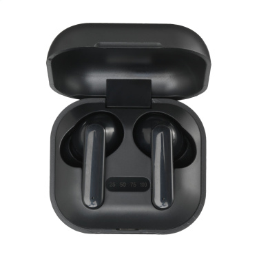Logo trade promotional item photo of: Aron TWS Wireless Earbuds in Charging Case
