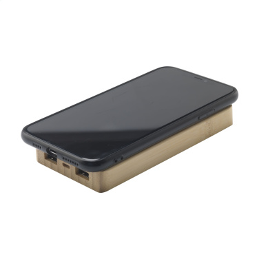 Logotrade promotional products photo of: Solar Powerbank 8000+ Wireless Charger