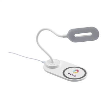 Logo trade promotional merchandise image of: Carga 10W Desklight Wireless Charger