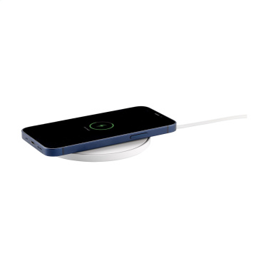 Logo trade promotional products picture of: Coil RCS Recycled Wireless Charger