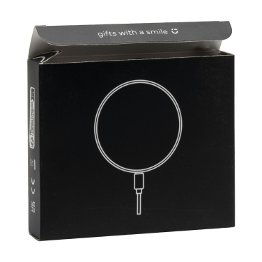 Logo trade advertising products picture of: Coil RCS Recycled Wireless Charger