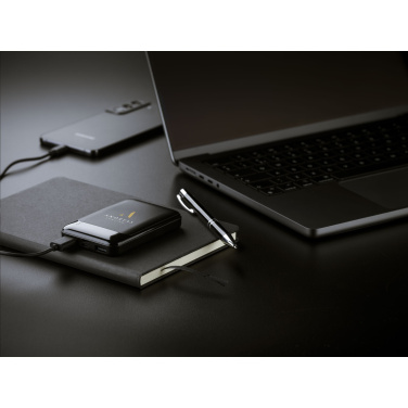 Logotrade advertising product picture of: Compact 5000 RCS Recycled ABS Powerbank