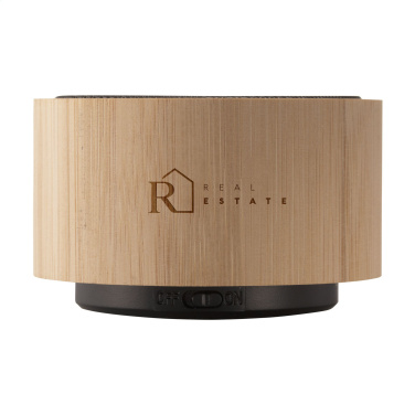 Logotrade advertising product image of: Wave Bamboo Wireless Speaker