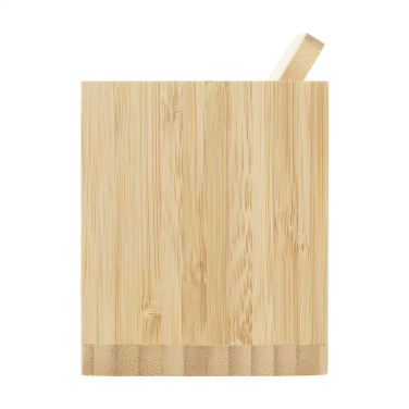 Logotrade promotional giveaway picture of: Bamboo Boss 15W charger/pen holder