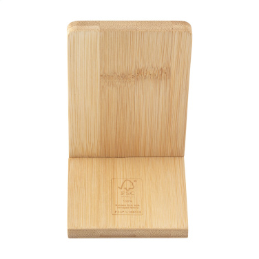 Logotrade advertising products photo of: Miyo Bamboo Phone Stand