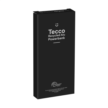 Logotrade promotional item image of: Tecco GRS Recycled Alu Powerbank 5000 external charger