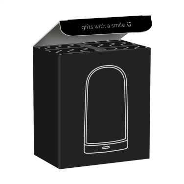 Logo trade promotional merchandise photo of: Triple-Up RCS Recycled ABS Wireless Charger Stand