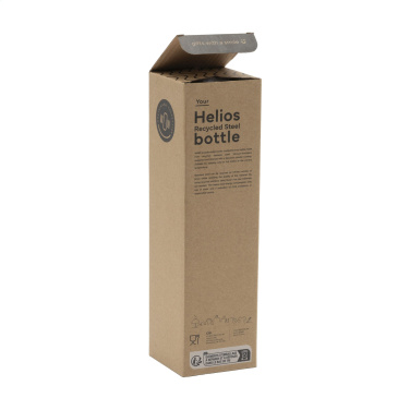 Logo trade promotional merchandise picture of: Helios RCS Recycled Steel Bottle 470 ml