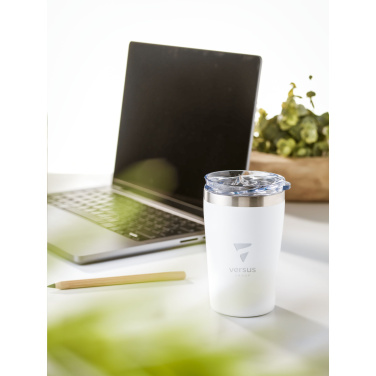 Logotrade advertising product picture of: Re-Steel RCS Recycled Coffee Mug 380 ml thermo cup