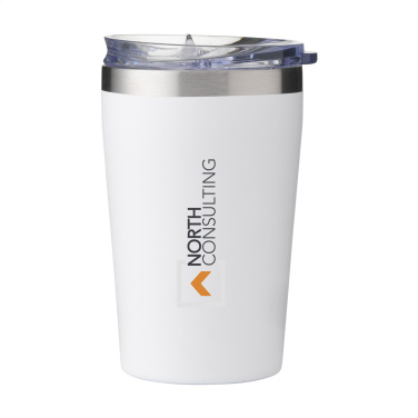 Logotrade promotional item picture of: Re-Steel RCS Recycled Coffee Mug 380 ml thermo cup