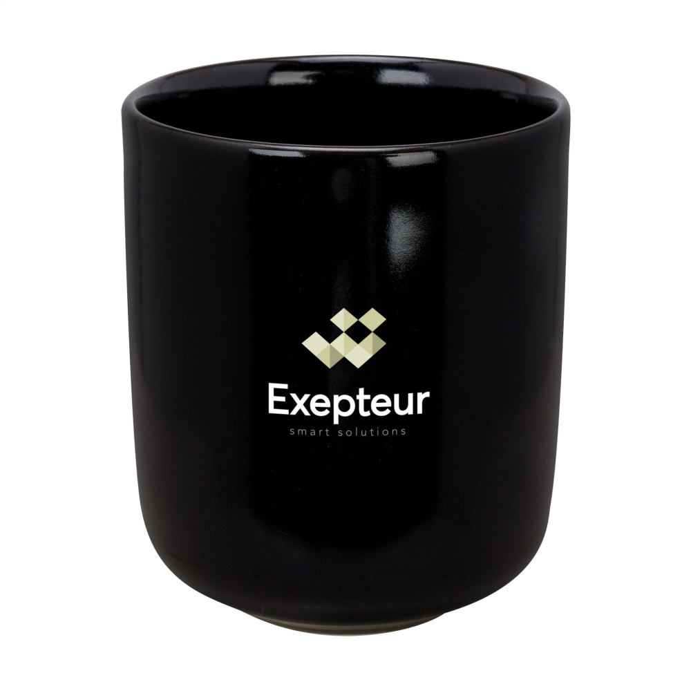 Logo trade promotional items picture of: Cadiz Black 350 ml drinking cup