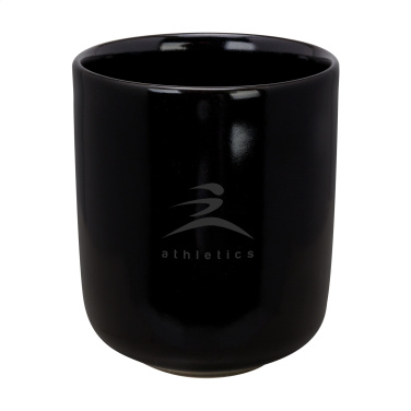 Logotrade promotional giveaway image of: Cadiz Black 350 ml drinking cup