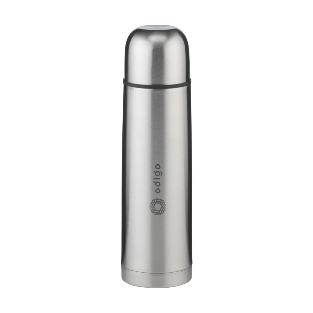 Logo trade promotional giveaway photo of: Thermotop Midi RCS Recycled Steel 500 ml thermo bottle