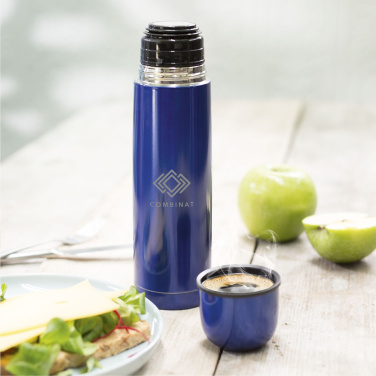 Logotrade promotional product picture of: ThermoColour RCS Recycled Steel 500 ml thermo bottle