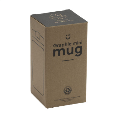 Logo trade advertising products picture of: Graphic Mini Mug RCS Recycled Steel 250 ml thermo cup