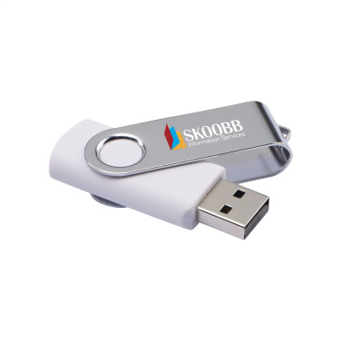 Logo trade promotional merchandise image of: USB Twist 4 GB