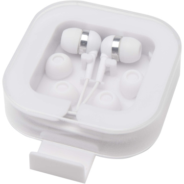Logotrade corporate gift picture of: Dofida wired Type-C earbuds with recycled plastic storage box