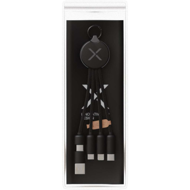 Logotrade promotional item picture of: SCX.design C14 15W 5-in-1 charging cable