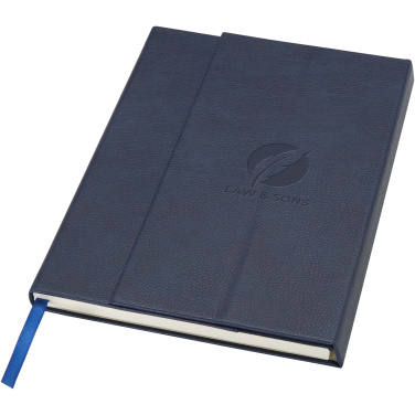 Logotrade corporate gift picture of: Alejandra A5 recycled plastic hard cover notebook