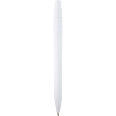 Logo trade promotional merchandise photo of: Unica recycled plastic ballpoint pen (blue ink)