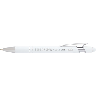 Logotrade promotional merchandise photo of: Kish ballpoint pen with silver finish (blue ink)