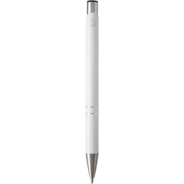Logotrade promotional items photo of: Moneta recycled aluminium ballpoint pen (blue ink)