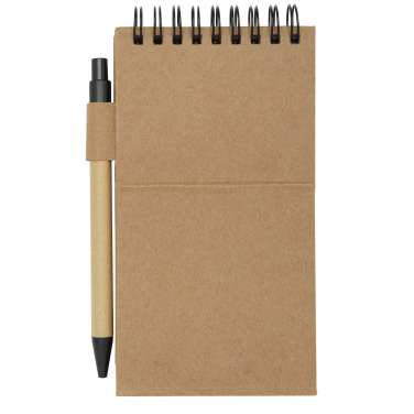 Logotrade advertising product image of: Flipper sticky notepad with ballpoint pen (black ink)