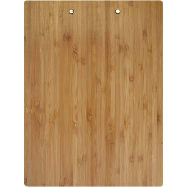 Logo trade promotional giveaway photo of: Tavula bamboo clipboard