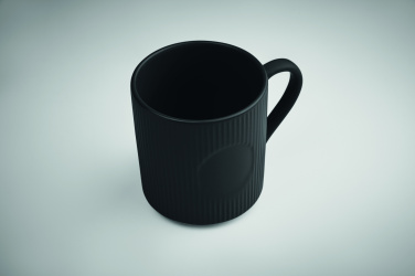 Logotrade business gift image of: Ribbed ceramic mug mat 340 ml