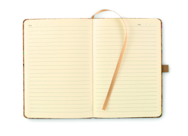 Logotrade promotional giveaways photo of: A5 cork coloured notebook