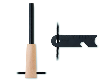 Logo trade promotional gifts image of: Pine wood fire starter tools