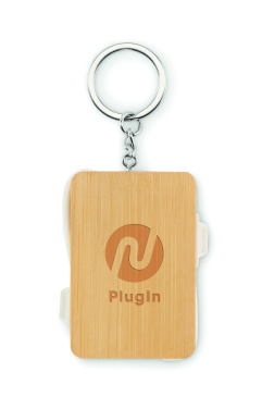 Logo trade promotional giveaway photo of: Key ring charging cable