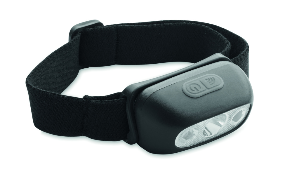 Logo trade promotional merchandise photo of: Rechargeable LED head torch