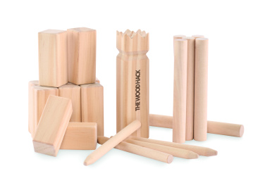 Logo trade corporate gifts picture of: Pinewood outdoor throwing game