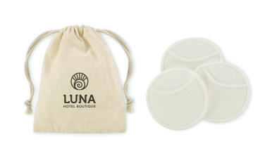 Logotrade promotional giveaway picture of: Reusable face cleaning pad set