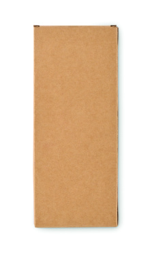 Logo trade promotional items image of: 4 reusable glass straws