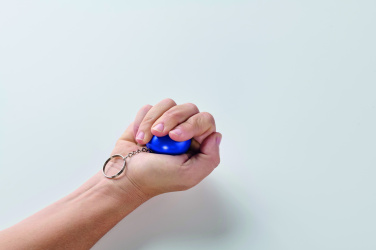 Logo trade advertising products image of: PU ball shape key ring