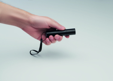 Logo trade promotional merchandise picture of: Aluminium rechargeable torch