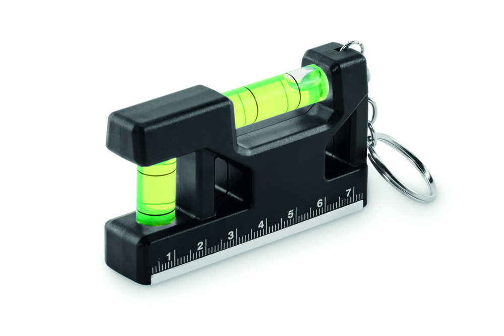 Logotrade promotional gift picture of: Magnetic level ABS key ring