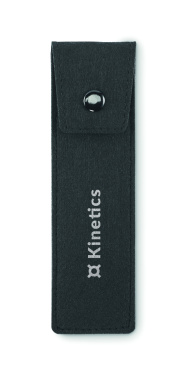 Logotrade promotional giveaway image of: RPET felt pencil case