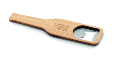 Logotrade corporate gift picture of: Bamboo bottle opener