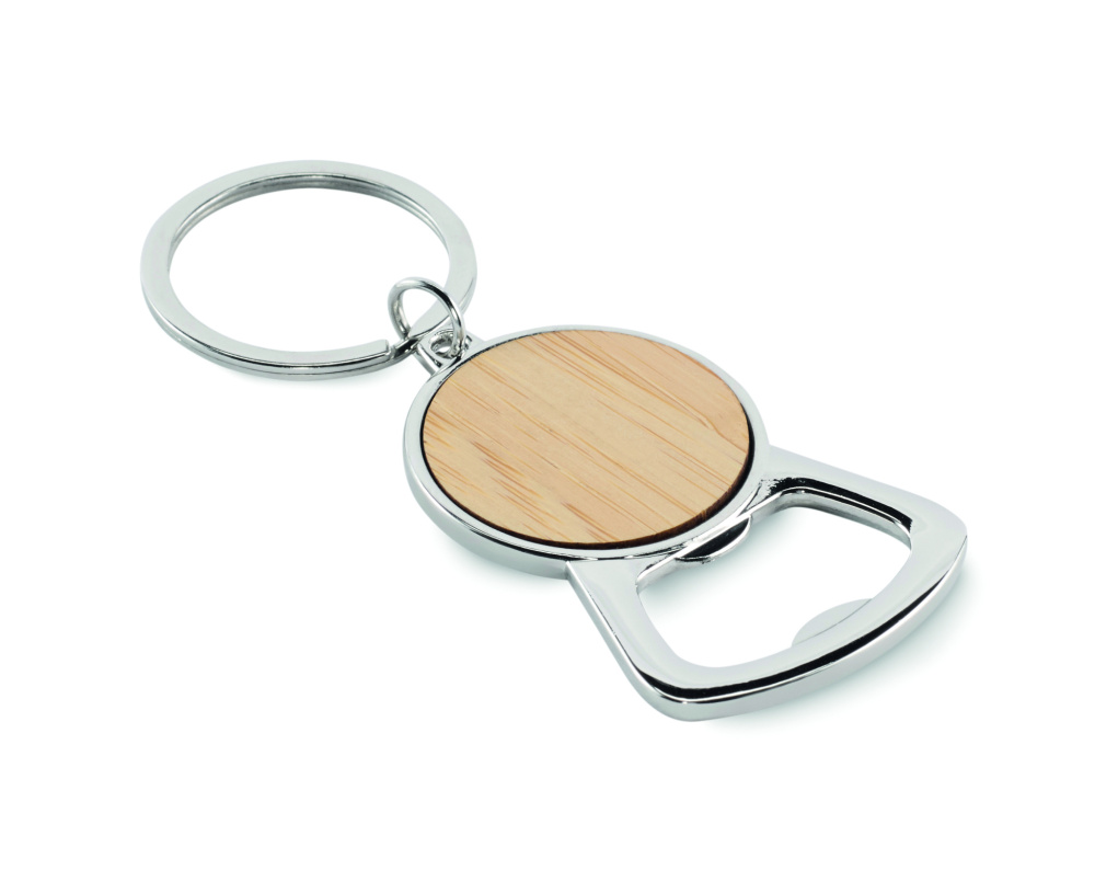 Logo trade promotional merchandise photo of: Recycled aluminium key ring