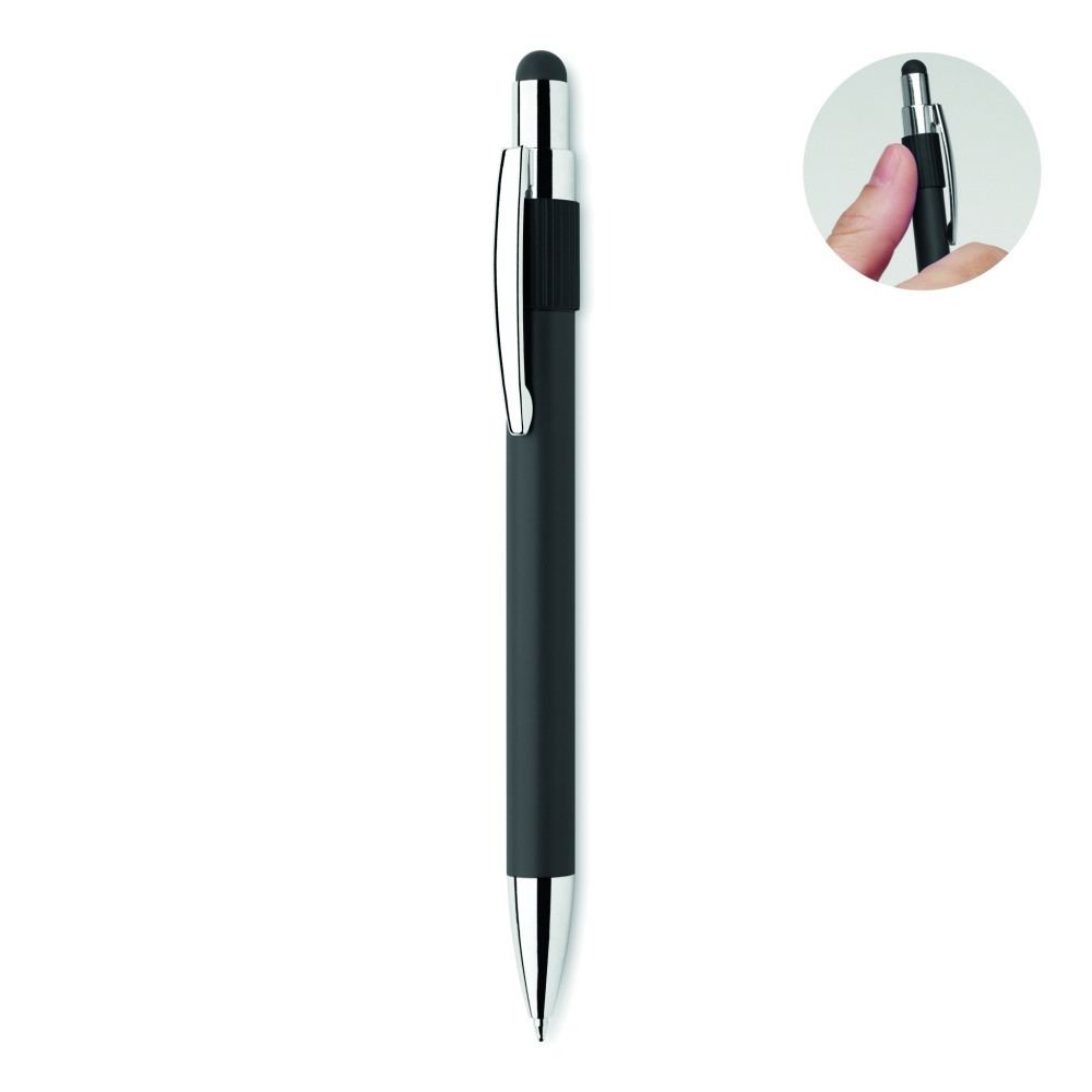Logo trade promotional merchandise image of: Stylus spinner pen