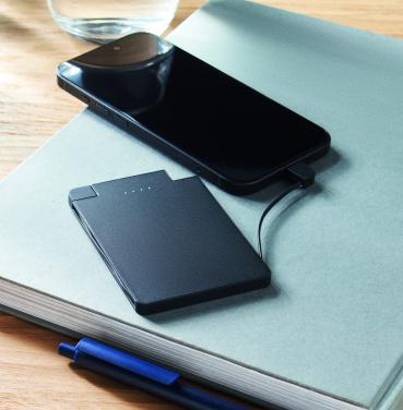 Logo trade promotional gifts image of: Magnetic power bank 2500 mAh