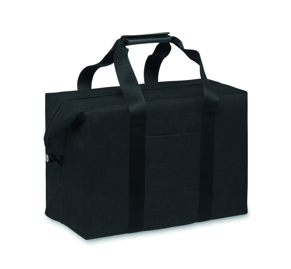 Logo trade corporate gifts image of: 300D RPET cooler bag 3L