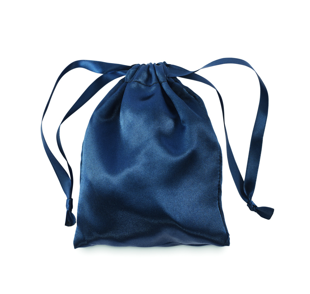 Logo trade promotional giveaway photo of: Soft polyester eye mask