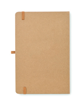 Logo trade promotional products image of: A5 notebook recycled paper set