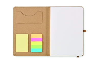 Logo trade business gift photo of: A5 notebook recycled paper set