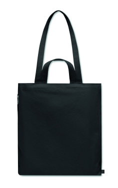 Logo trade corporate gifts image of: Recycled cotton shopping bag